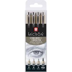 Sakura Pigma Micron light grey 4-pack