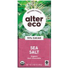 Alter Eco Organic Dark Chocolate Deep Dark Sea Salt 2.82