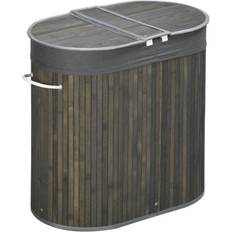 Grey Laundry Baskets & Hampers Homcom (850-220V00GY)