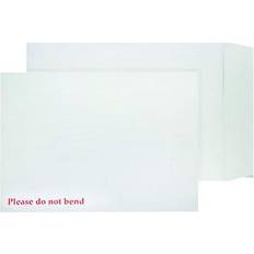 White Mailers Q-CONNECT C4 Envelopes Board Back Peel and Seal 120gsm 125-pack