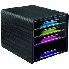 Smoove 4 Drawer Module BlackMulticolour 7-113