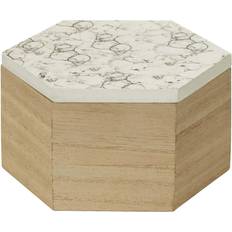 Premier Housewares White Marble Effect Case Case Small Box