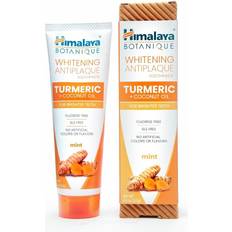 Himalaya Herbal Healthcare Whitening Antiplaque Toothpaste Turmeric Coconut Oil