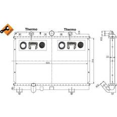 NRF Køler, motorkøling 55307