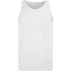 Stedman Mens Classic Fitted Tank Top (White)