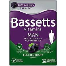 Bassetts Vitamins Man Blackcurrant Flavour 30 Pastilles