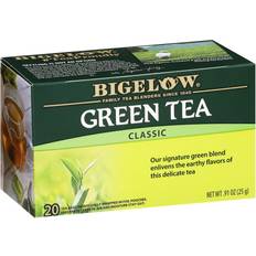 Classic Green Tea, Caffeinated, 20 Count