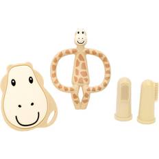 Pacifiers & Teething Toys Matchstick Monkey Gigi Giraffe Teething Starter Set