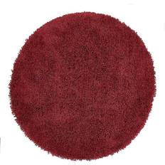 Polyester Carpets & Rugs Origins Chicago Shaggy Rugs in Grey, Red