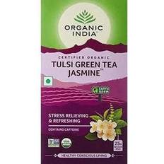 Organic India Tulsi Jasmine Green Tea 25 tepåsar