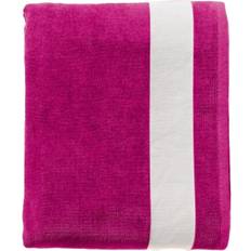 Sols Lagoon Cotton Beach Towel Bath Towel White, Pink