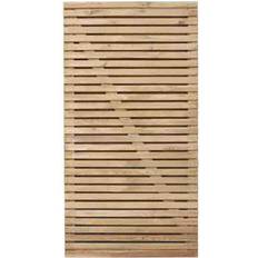 Gates Forest Garden Double Slatted Gate 90x180cm