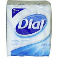 Dial White Antibacterial Deodorant Soap 113 3-Count Soap