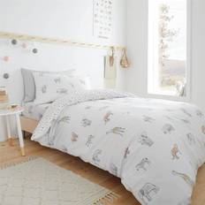 Bianca Kids Zoo Animals 100% Cotton Reversible Duvet Cover