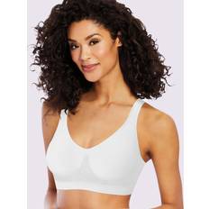 Glamorise Elite Performance Full Figure Wirefree Camisole Plus Back Close Sports Bra #1067