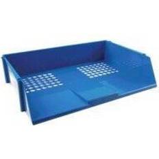 Blue Letter Trays Q-CONNECT Wide Entry Letter Tray KF21689