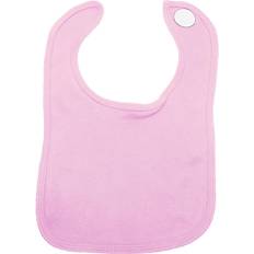 Babybugz Babybugs Baby Bib Baby And Toddlerwear (Pack of 2) (One Size) (Powder Pink)