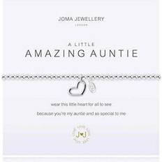 Joma Jewellery A Little Amazing Auntie Bracelet - Silver