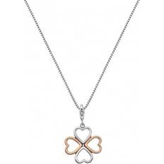 Hot Diamonds Lucky in Love Pendant Rose Plate Accents