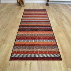 Mastercraft Rug Woodstock Stripe 80x240cm Orange, Red