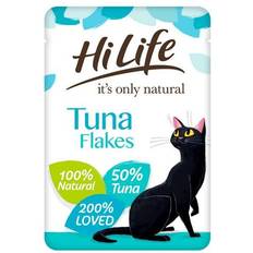 HiLife Its Only Natural Cat Pouch Tuna Flakes In Jelly 70g