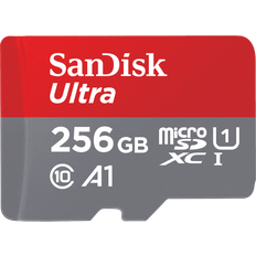 SanDisk 256 GB - microSDXC Memory Cards & USB Flash Drives SanDisk Ultra MicroSDXC Class 10 UHS-I U1 A1 150MB/s 256GB
