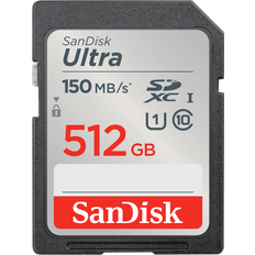 SanDisk 512 GB Memory Cards SanDisk SDXC Ultra 512GB 150mb/s C10 UHS-I