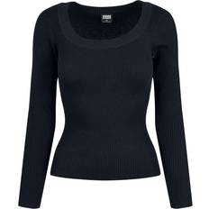 Urban Classics Ladies Wide Neckline Sweater Sweatshirt