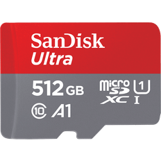 SanDisk 512 GB Memory Cards SanDisk MicroSDXC Ultra Class 10 UHS-I/U1 150mb/s 512GB
