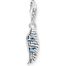 Grey - Women Charms & Pendants Thomas Sabo Stone Phoenix Wing Charm