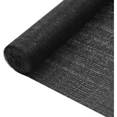 vidaXL Privacy Net Black 3.6x25 HDPE