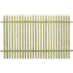 vidaXL Garden Fence Impregnated Pinewood 170x100 Green