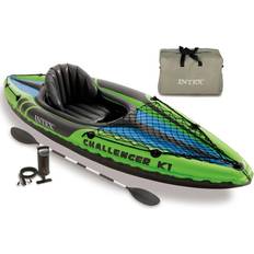 Manually Inflatable Swim & Water Sports Intex Challenger K1 Set