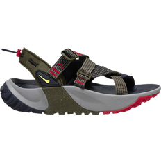 Nike 46 ⅔ - Men Sport Sandals Nike Oneonta - Rough Green/Obsidian/Wolf Grey/Citron Tint