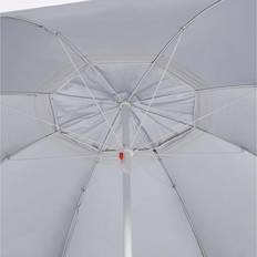 vidaXL Beach Umbrella with Side Walls Sand