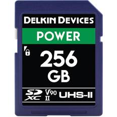 Delkin Power SDXC Class 10 UHS-II U3 V90 300/250Mb/s 256GB