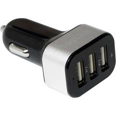 LogiLink PA0082 USB charger Car Max. output current 2100 mA 3 x USB-A