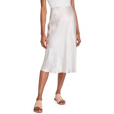 Vince Satin Slip Skirt Beige