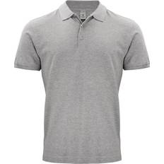 Clique Mens Classic OC Polo Shirt (Anthracite Melange)