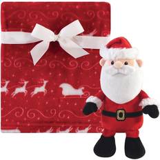 Hudson Baby Santa Plush Blanket and Toy Set