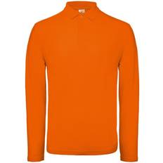 B&C ID.001 Mens Long Sleeve Polo (Ultramarine)