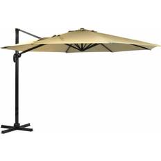 Charles Bentley Extra Large Round Cantilever Parasol Beige