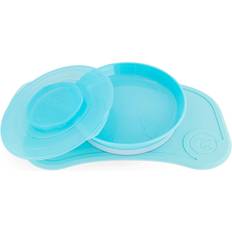 Twistshake Click-Mat Mini Plate Pastel Blue