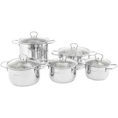 Ambition Dallas Cookware Set with lid 10 Parts