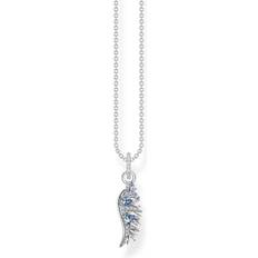 Grey - Women Necklaces Thomas Sabo & Feather Pendant KE2168-644-1-L45V