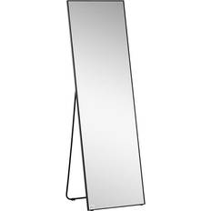 Black Interior Details Homcom 50x37cm Floor Mirror 50x158.5cm