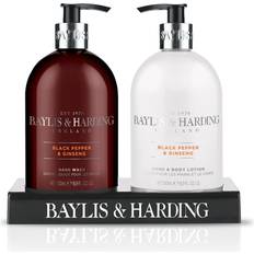 Baylis & Harding Black Pepper and Ginseng Hand Wash and Lotion Set