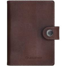 Ledlenser Lite Wallet Classic Chestnut Elegant Card Holder Made of High-Quality Brown Two Brightness Levels