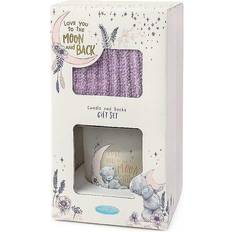 Me to You Tatty Teddy Moon & Back Candle & Sock Gift Advent Candle Holder