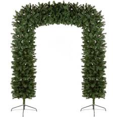 B&Q Classic Artificial Green Christmas Tree 244cm